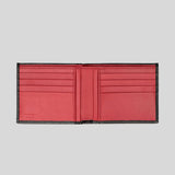 FERRAGAMO Gancini Men's Leather Bifold Wallet Black 0685956