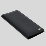 FERRAGAMO Gancini Organizer Wallet Black 0775653
