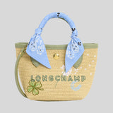 LONGCHAMP Le Panier Collection XS Basket Crossbody Bag Almond Green 10206HKB
