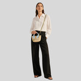 LONGCHAMP Le Panier Collection XS Basket Crossbody Bag Almond Green 10206HKB