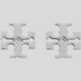TORY BURCH T Logo Stud Earring Silver 11165504