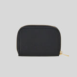 FERRAGAMO Gancini Card Case Small Wallet Black 758664