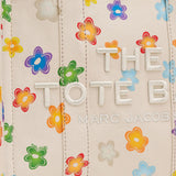 MARC JACOBS Daisy Canvas Medium Tote Bag White Multi 2P5HTT010H03
