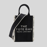 MARC JACOBS The Jacquard Mini Tote Bag Black 2R3HCR027H01