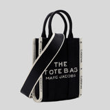 MARC JACOBS The Jacquard Mini Tote Bag Black 2R3HCR027H01