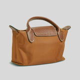 LONGCHAMP Le Pliage Original Pouch With Handle Cognac 34175089