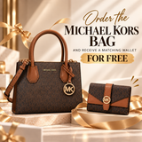 Michael Kors Voyager Color-Block Signature Logo Crossbody Bag Brown 35S1GM9M2B