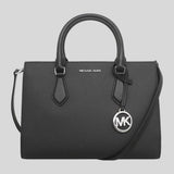 MICHAEL KORS Sheila Medium Satchel Black 35S3S6HS2L