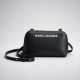 MARC JACOBS Bold Grind Leather Small Crossbody Pouch Black 4F4SMN001S01