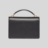 SAINT LAURENT YSL Sunset Chain Wallet In Smooth Leather Black 533026D422W