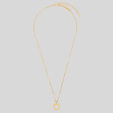 FERRAGAMO Collar Gancini Necklace Gold Color(L) 696658