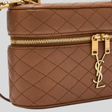 SAINT LAURENT YSL Gaby Vanity Bag In Lambskin Fox 7667311EL07