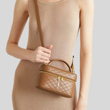 SAINT LAURENT YSL Gaby Vanity Bag In Lambskin Fox 7667311EL07