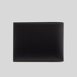 FERRAGAMO Classic Men's Leather Bifold Wallet Black 770089