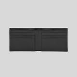 FERRAGAMO Classic Men's Leather Bifold Wallet Black 770089