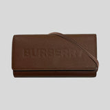 Burberry Henley Leather Crossbody Bag WOC Tan 80528381 lussocitta lusso citta