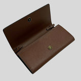 BURBERRY Henley Leather Crossbody Bag WOC Tan 80528381