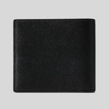 BURBERRY Men's Reg CC Grainy Leather Bifold Wallet Black 81217101