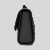 TORY BURCH Fleming Matte Convertible Shoulder Bag Black 82559