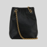 CHLOE Horse Medal Mini Bucket Bag Black CH26SP582O37001