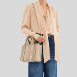 CHLOE Small Woody Tote Bag Boyish Brown CHC23AS397L1720E