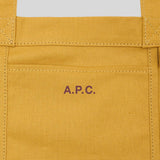 A.P.C. Lou Rue Madame Small Tote Bag OCRE COHMN-M67065