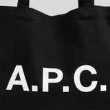 A.P.C. Diane Unisex Shopping Tote Bag Black COZZS-M61443