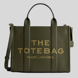MARC JACOBS The Leather Medium Tote Bag Forest H004L01PF21