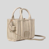 MARC JACOBS The Monogram Leather Mini Tote Bag Khaki H052L03FA22