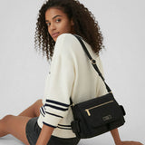 KATE SPADE Carter Ksnyl Cargo Messenger Bag Black KN672