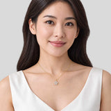 KATE SPADE You're A Gem Flower Pendant Clear/Gold KO965