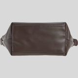 LONGCHAMP Le Pliage Extra XS Leather Handbag Moka L1500987
