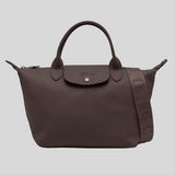 LONGCHAMP Le Pliage Extra S Leather Handbag Moka L1512987