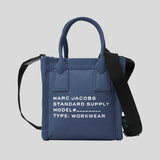 MARC JACOBS Canvas Standard Supply Small Tote Azure Blue 4S4HCR003H02