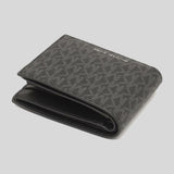 MICHAEL KORS Men's Cooper Billfold Wallet With Passcase Black 36U9LCRF6B