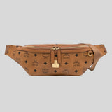 MCM Medium Fursten Belt Bag In Visetos Cognac MMZAAFI01CO001