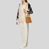 MCM Mini Toni Top-Zip Shopper In Visetos Cognac MWPEAMT06CO001