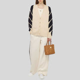 MCM Mini Toni Top-Zip Shopper In Visetos Cognac MWPEAMT06CO001