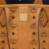MCM Small Liz Shopper in Visetos Cognac MWPGSLR03CO001