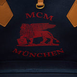 MCM Small Liz Shopper in Visetos Cognac MWPGSLR03CO001