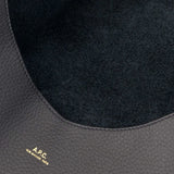 A.P.C. Le Neige Grained Leather Bag Black PXCBC-F67008