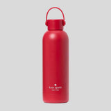 KATE SPADE Stainless Steel Water Bottle Red