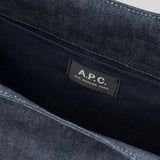 A.P.C. Ninon Unisex Tote Bag Indigo COCSXM61565IAI