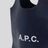 A.P.C. Ninon Small Tote Bag Dark Navy PUAAT-M61861