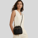 BURBERRY Nylon Drawstring Bucket Bag Black 81092671