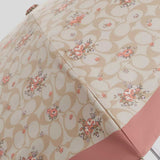 COACH Uv Protection Mini Umbrella In Floral Print Silver/Sand Multi CAQ30