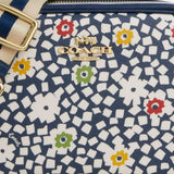 COACH Jamie Camera Bag With Floral Print Deep Blue Multi CBM22