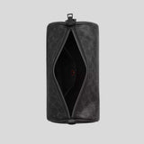 COACH Andre Barrel Bag 24 In Signature Canvas Matte Black/Black Signature CET75