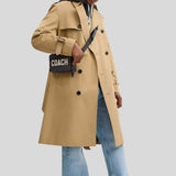 COACH Charter Crossbody Bag 19 In Signature Canvas With Coach Graphic Charcoal Multi CAF83