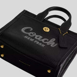COACH Cargo Tote Bag 20 Black CAO26